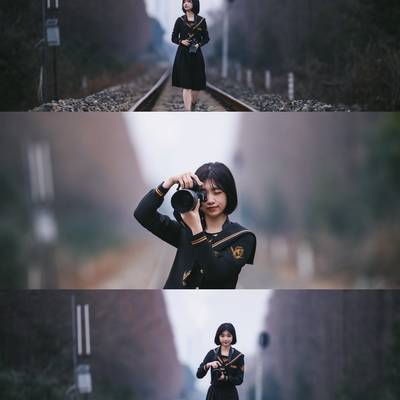 清新模特