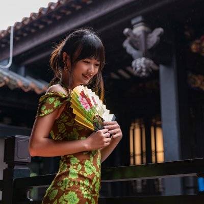 旗袍模特
