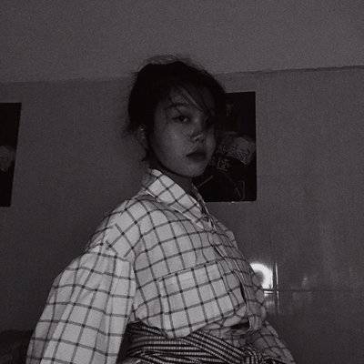 黑白模特
