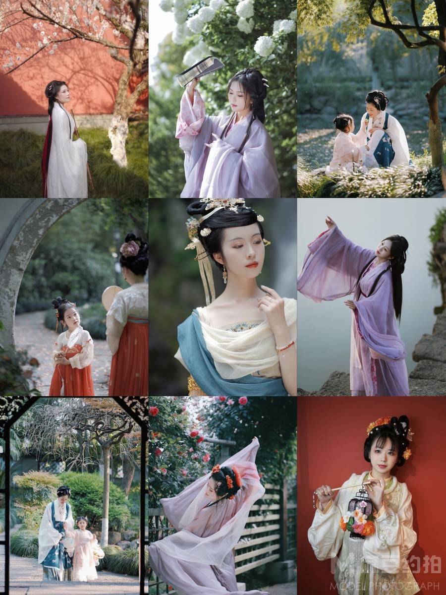汉服模特