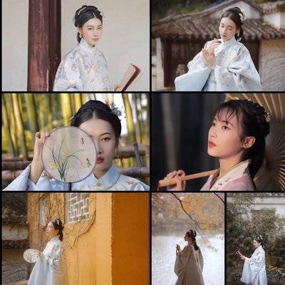 汉服模特