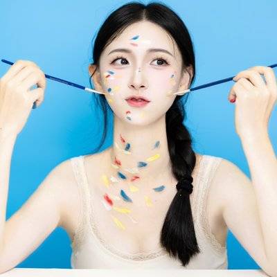 妆容模特