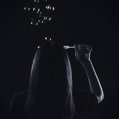 黑白模特