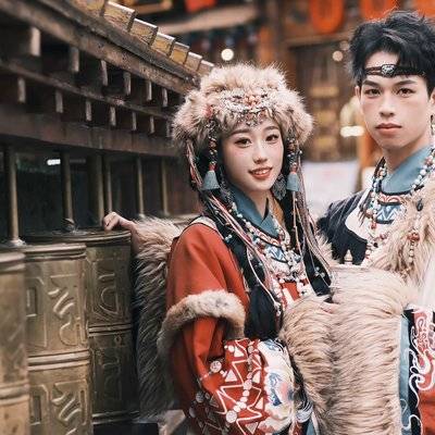 情侣模特