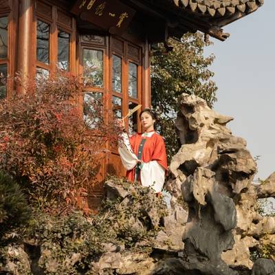 汉服模特