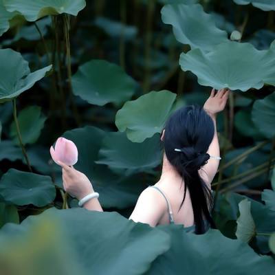 汉服模特
