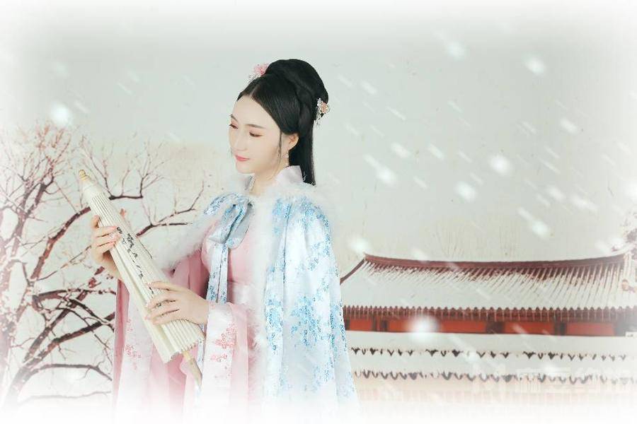 汉服模特