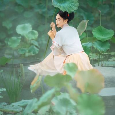 汉服模特