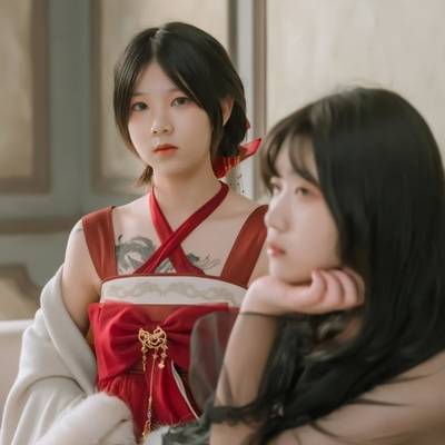 汉服模特