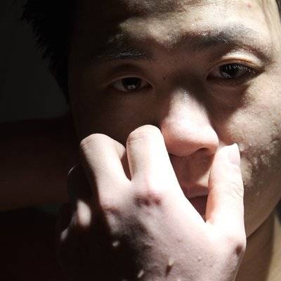 黑白模特