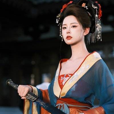汉服模特