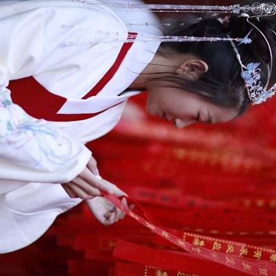 汉服模特