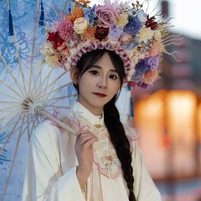 汉服模特