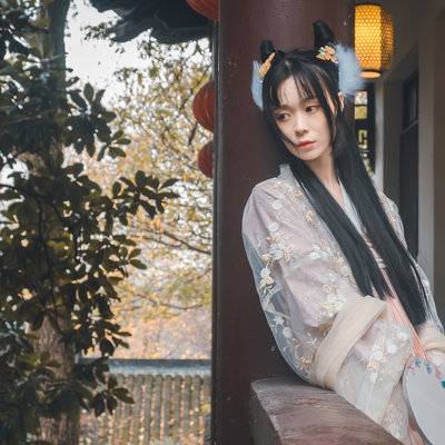 汉服模特