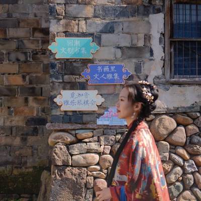 汉服模特