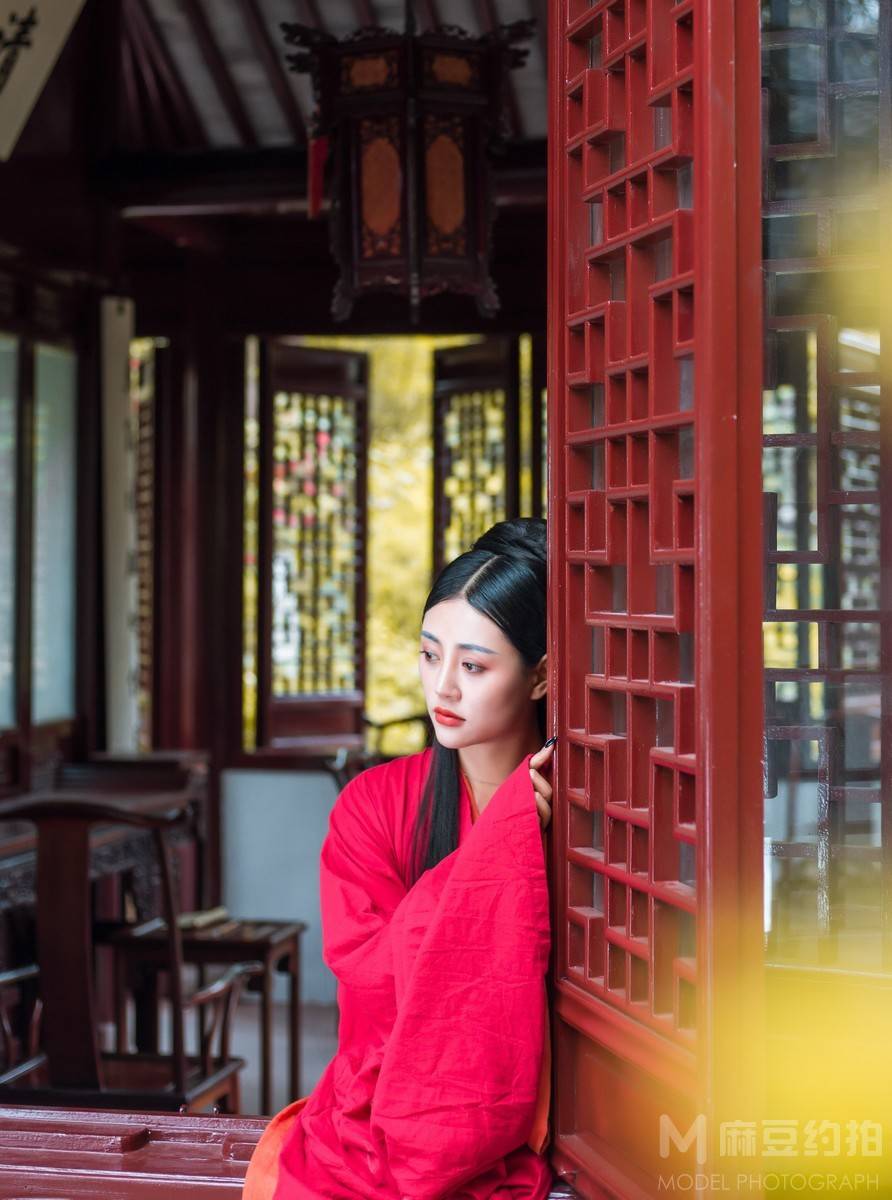 汉服模特