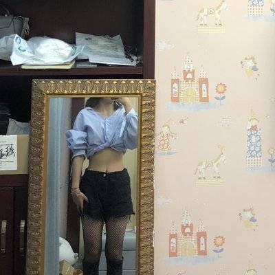 黑白模特