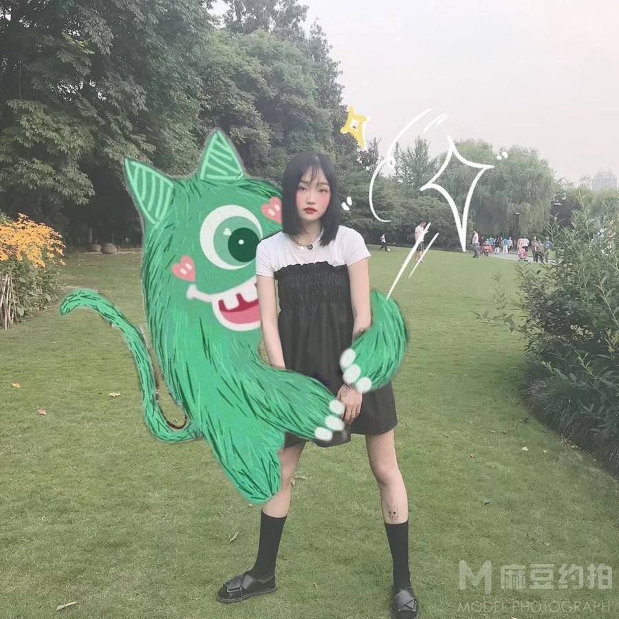 情绪模特