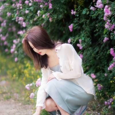 森系模特