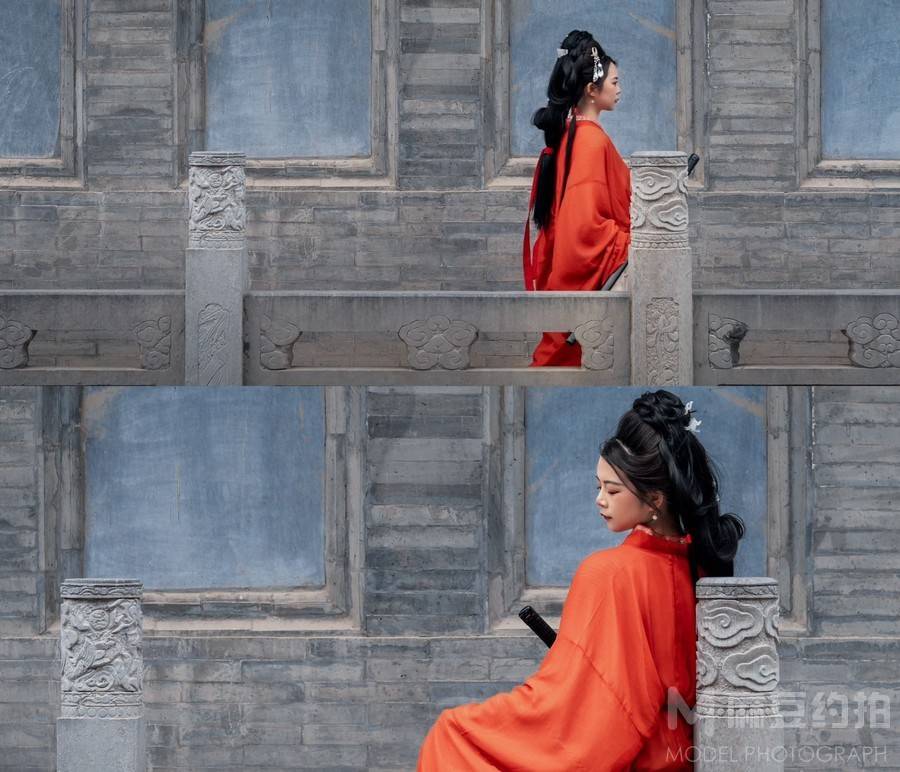 汉服模特