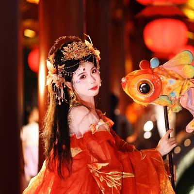 汉服模特