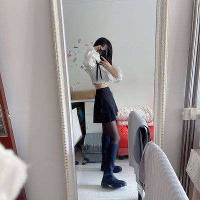 黑白模特