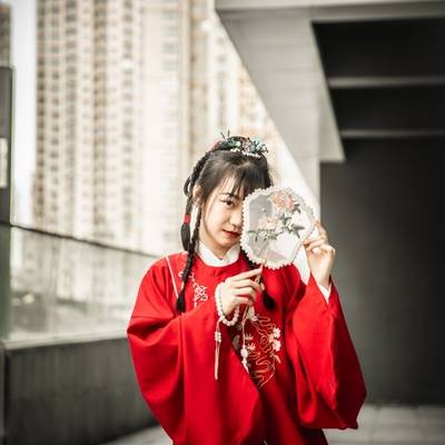 汉服模特