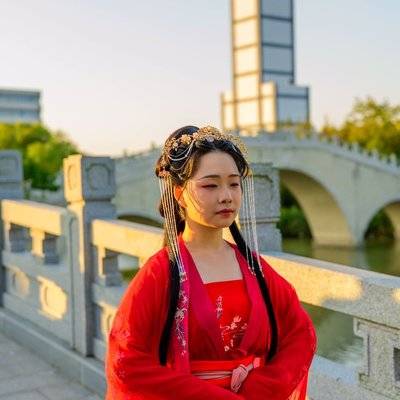 汉服模特