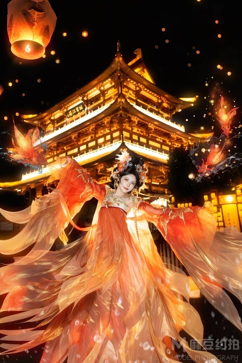 汉服模特