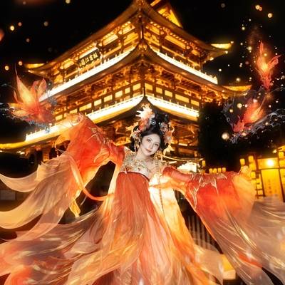 汉服模特