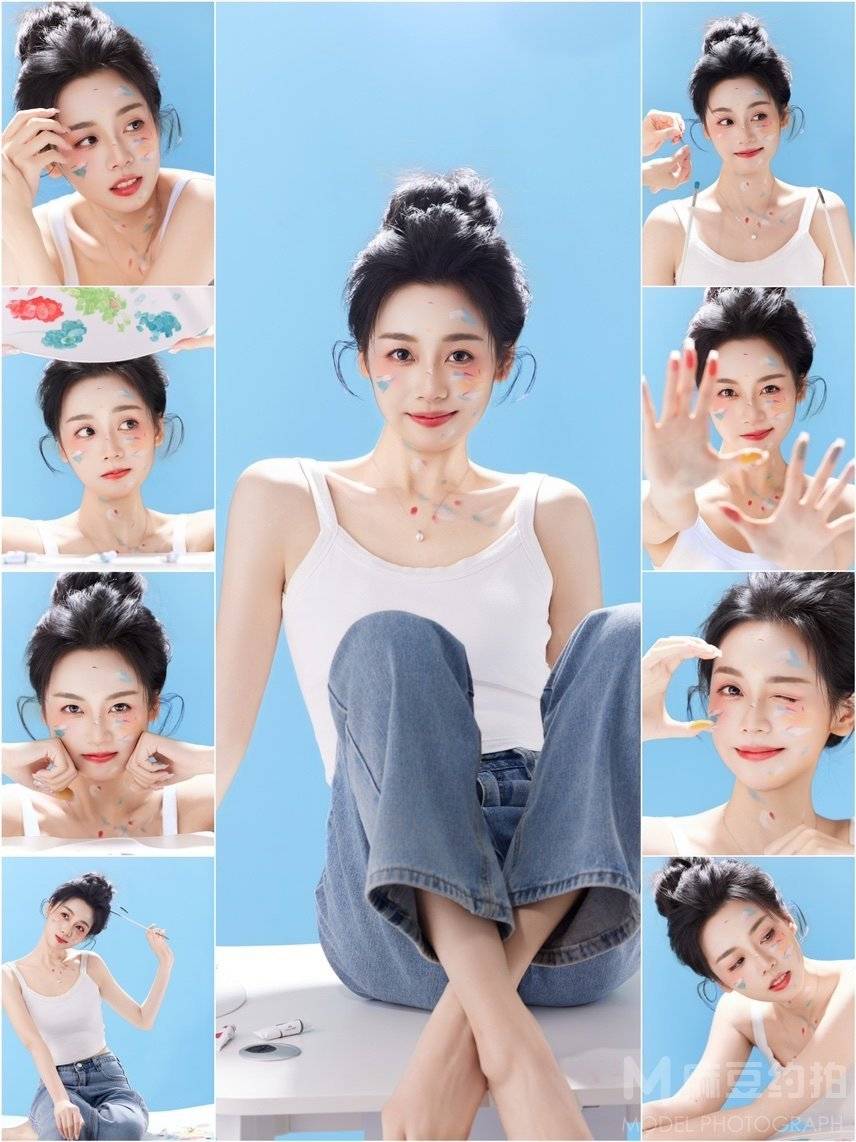 情绪模特