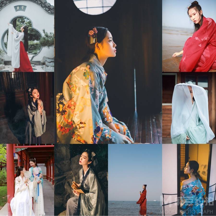 汉服模特