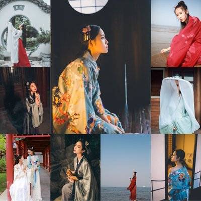 汉服模特