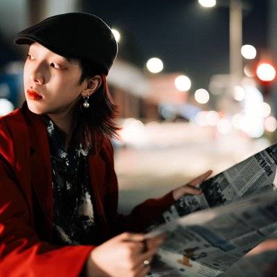 情绪模特