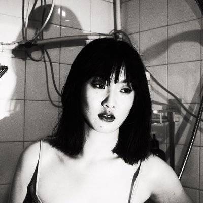 黑白模特
