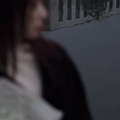 黑白模特