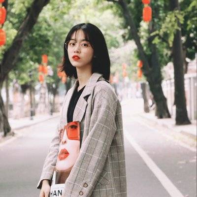 森系模特