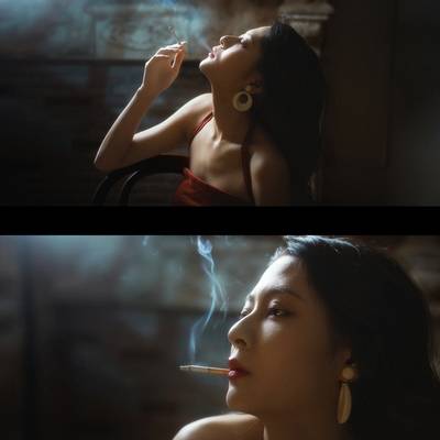 情绪模特