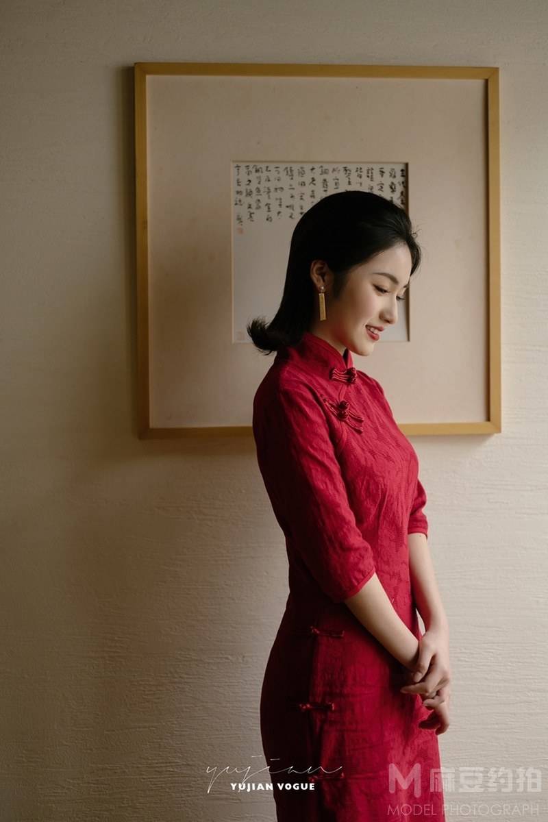 旗袍模特