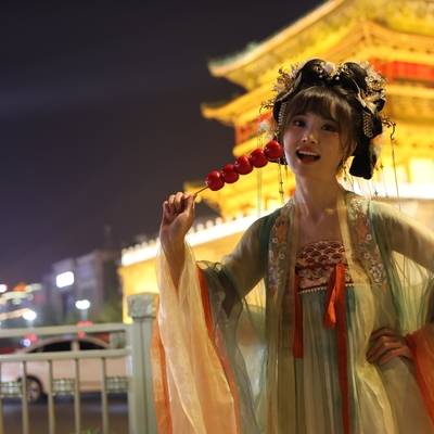 汉服模特
