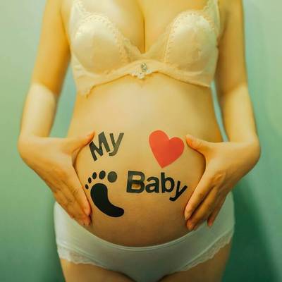 孕照模特