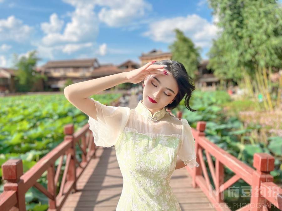 旗袍模特