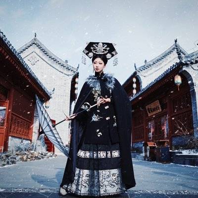 汉服模特