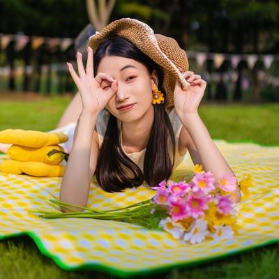 森系模特