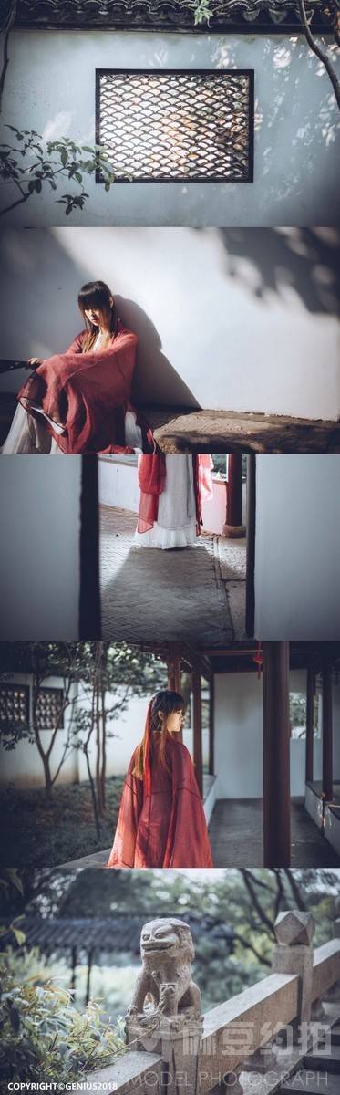 汉服模特