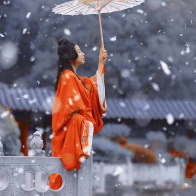 汉服模特