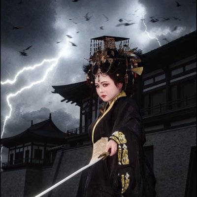 汉服模特