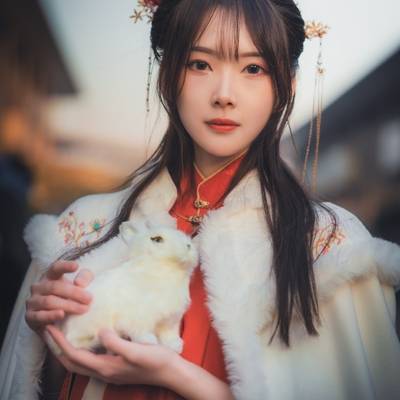 汉服模特