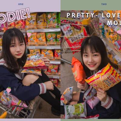 少女模特