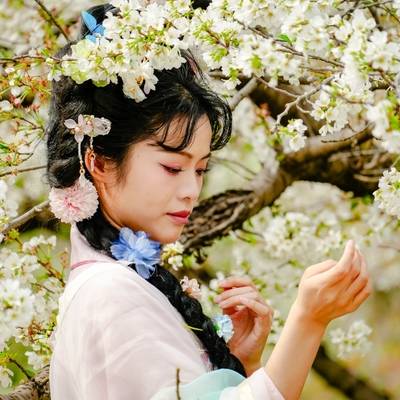 森系模特